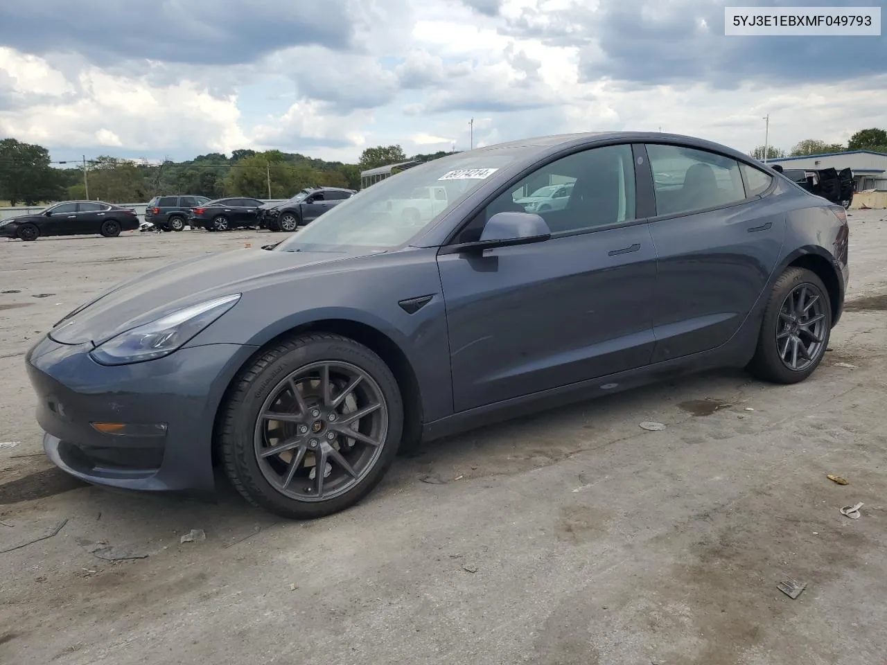 5YJ3E1EBXMF049793 2021 Tesla Model 3