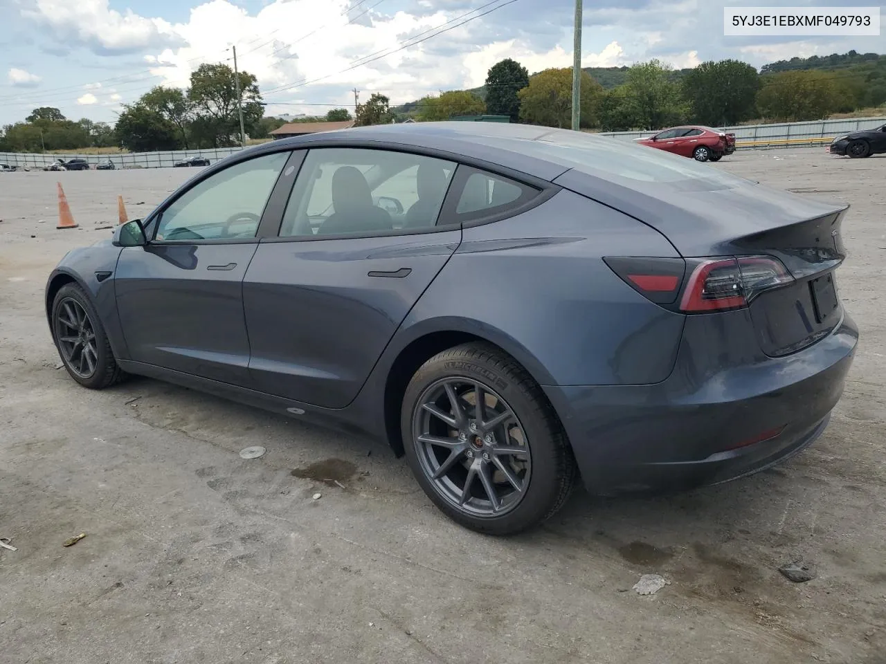 2021 Tesla Model 3 VIN: 5YJ3E1EBXMF049793 Lot: 69774214