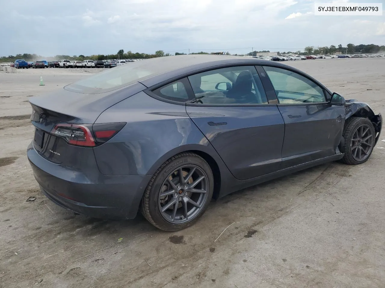 2021 Tesla Model 3 VIN: 5YJ3E1EBXMF049793 Lot: 69774214