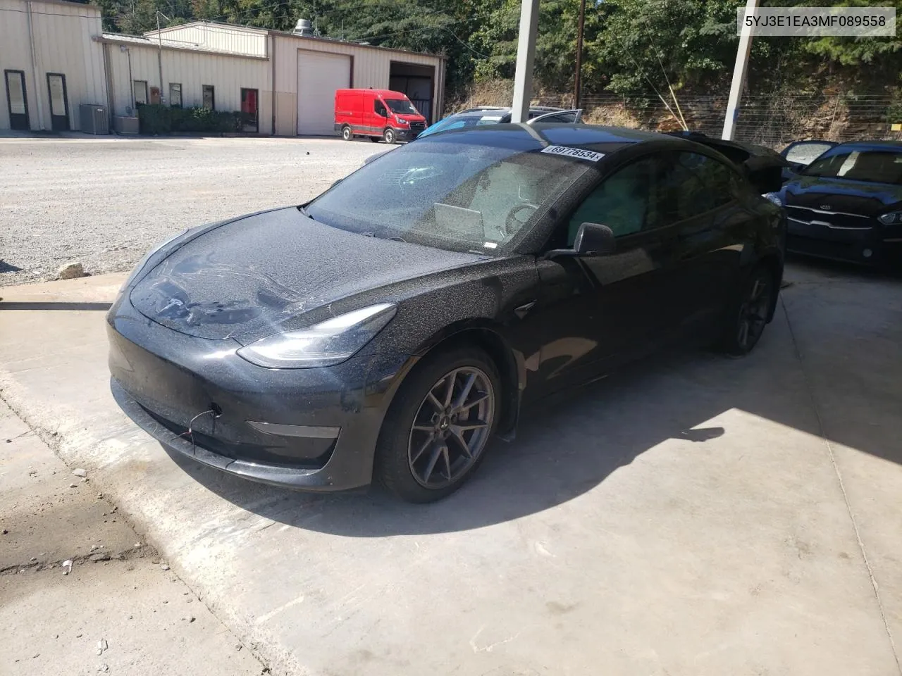 2021 Tesla Model 3 VIN: 5YJ3E1EA3MF089558 Lot: 69778534