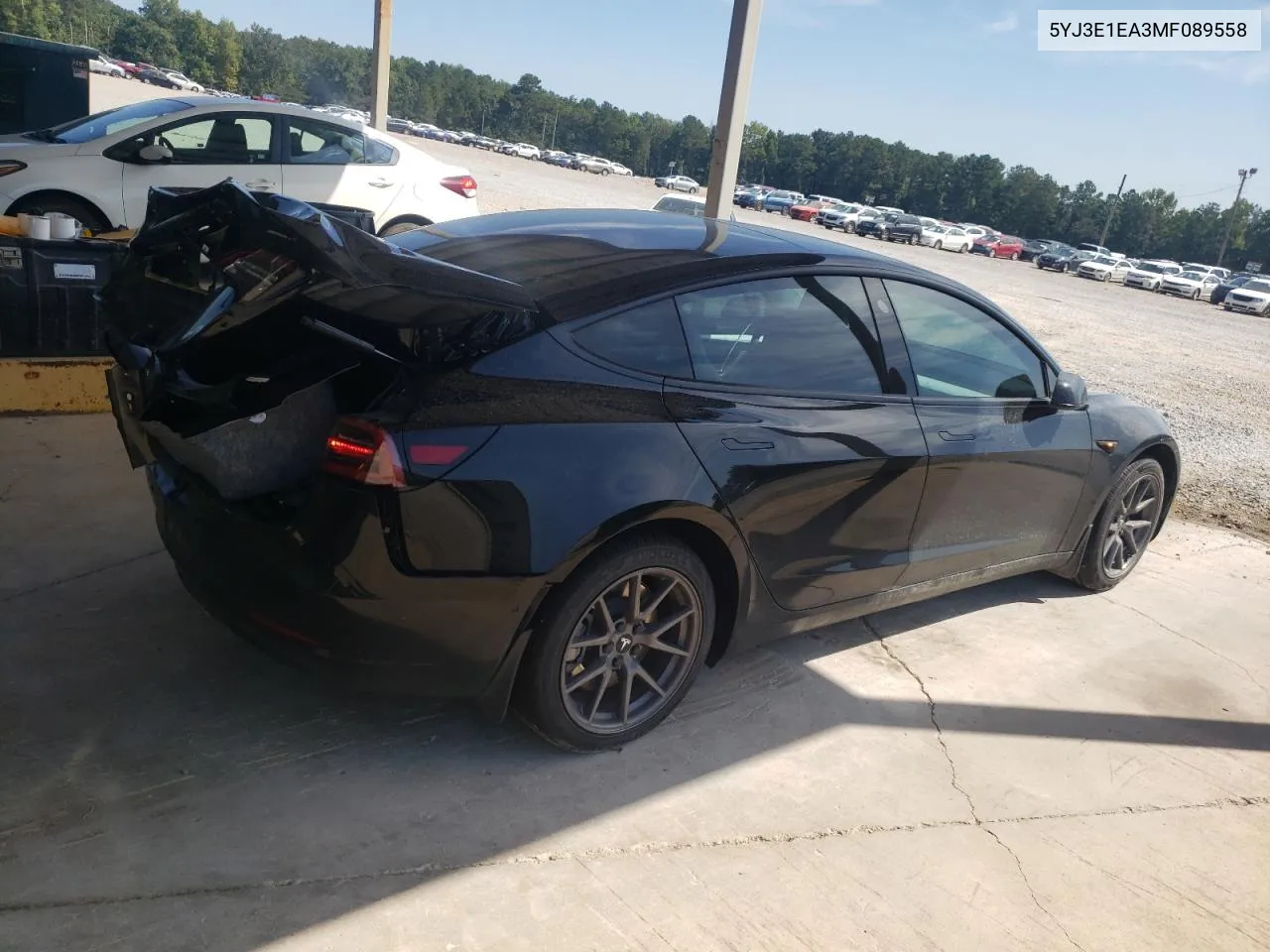 2021 Tesla Model 3 VIN: 5YJ3E1EA3MF089558 Lot: 69778534