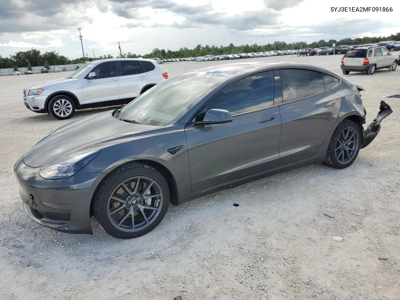 5YJ3E1EA2MF091866 2021 Tesla Model 3