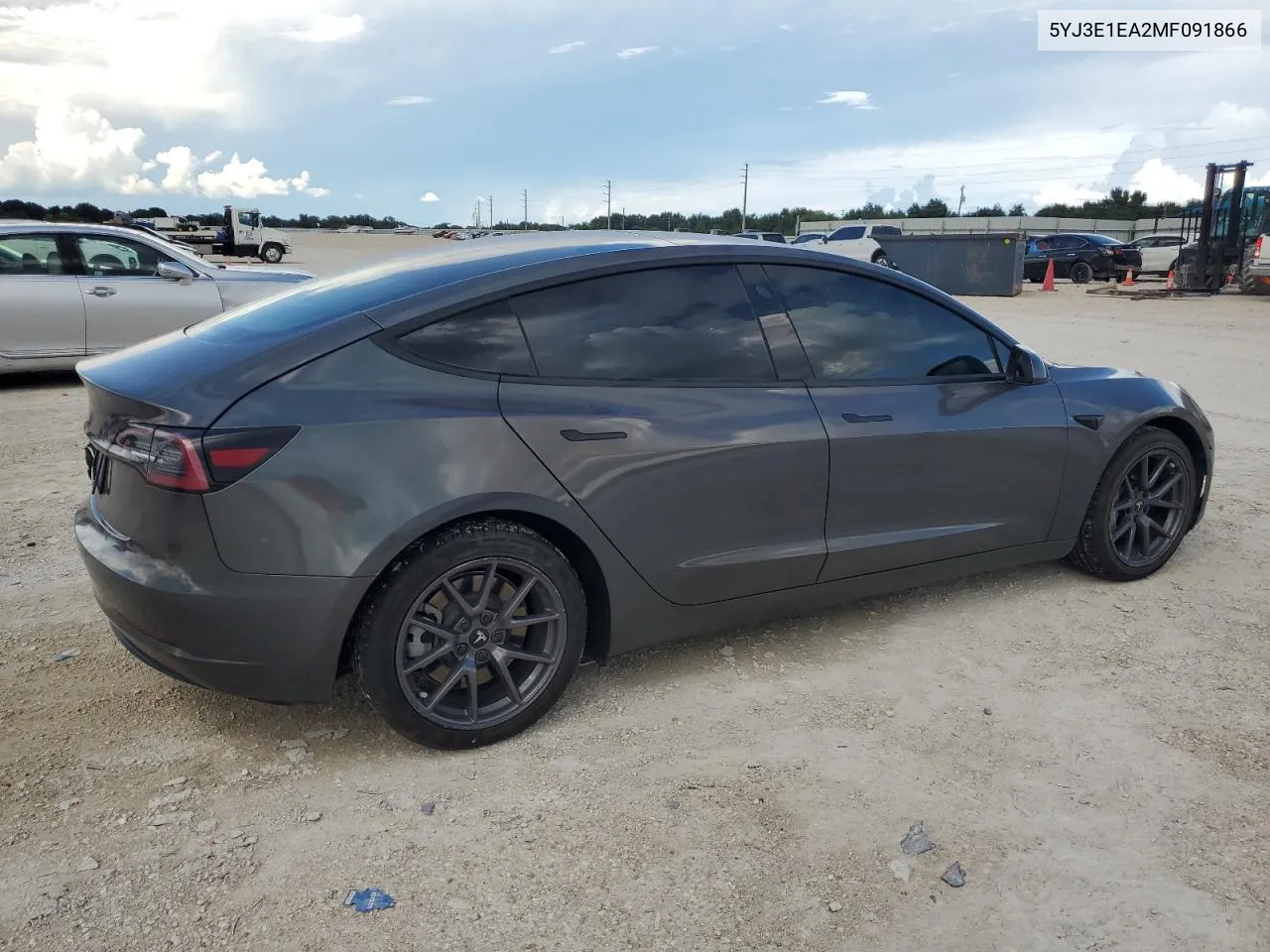 5YJ3E1EA2MF091866 2021 Tesla Model 3