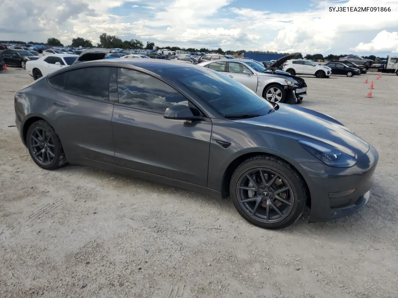 5YJ3E1EA2MF091866 2021 Tesla Model 3