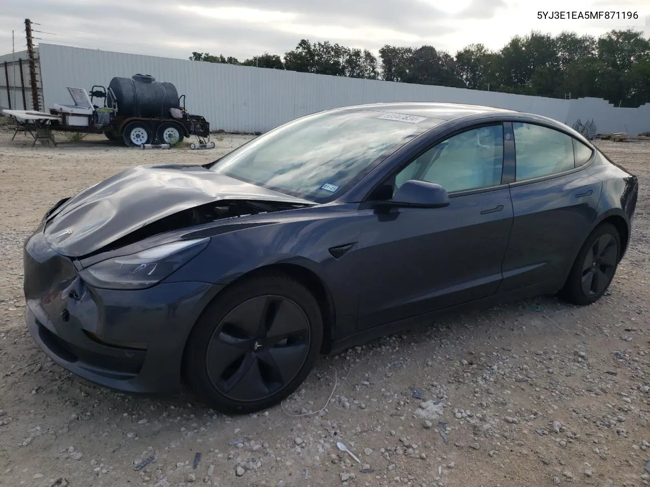 2021 Tesla Model 3 VIN: 5YJ3E1EA5MF871196 Lot: 69947634