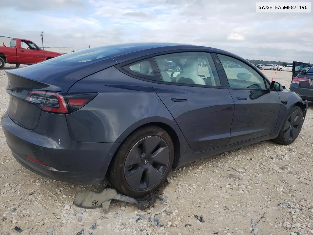 2021 Tesla Model 3 VIN: 5YJ3E1EA5MF871196 Lot: 69947634