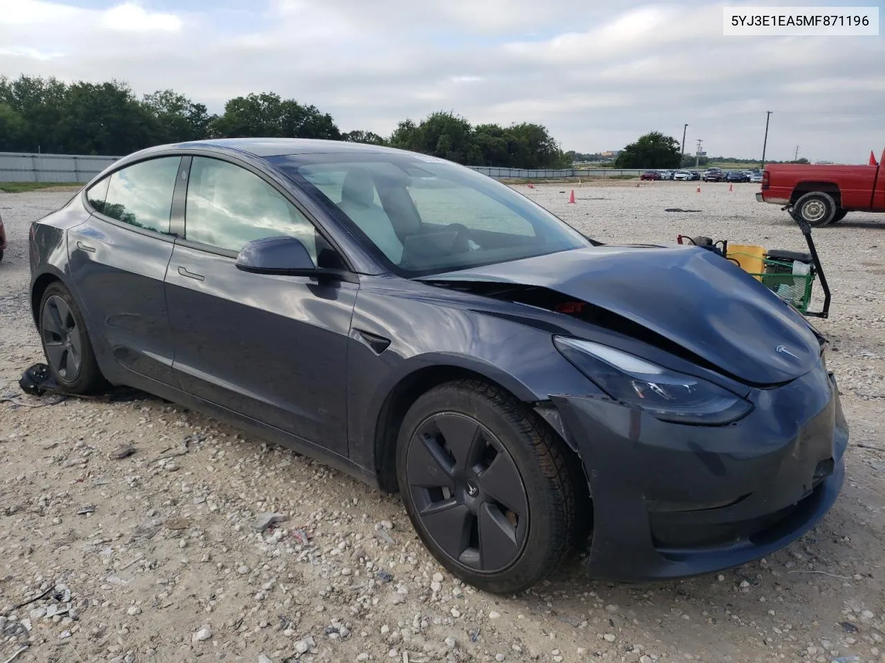 5YJ3E1EA5MF871196 2021 Tesla Model 3