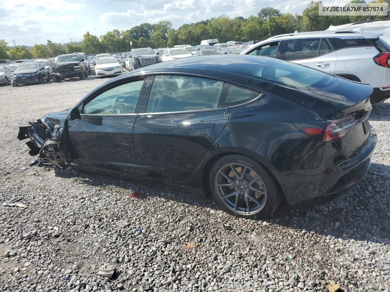 5YJ3E1EA7MF857574 2021 Tesla Model 3