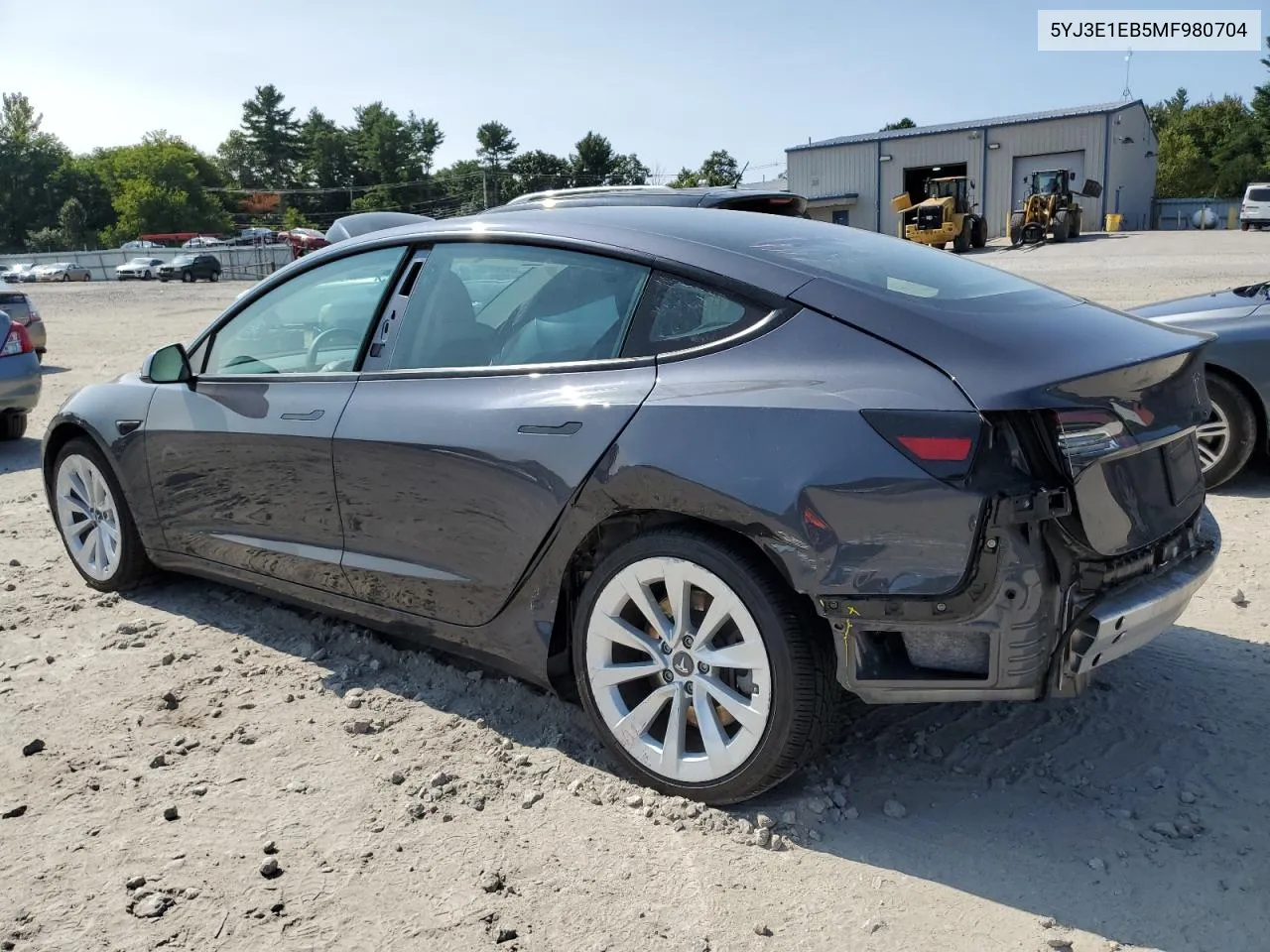 5YJ3E1EB5MF980704 2021 Tesla Model 3