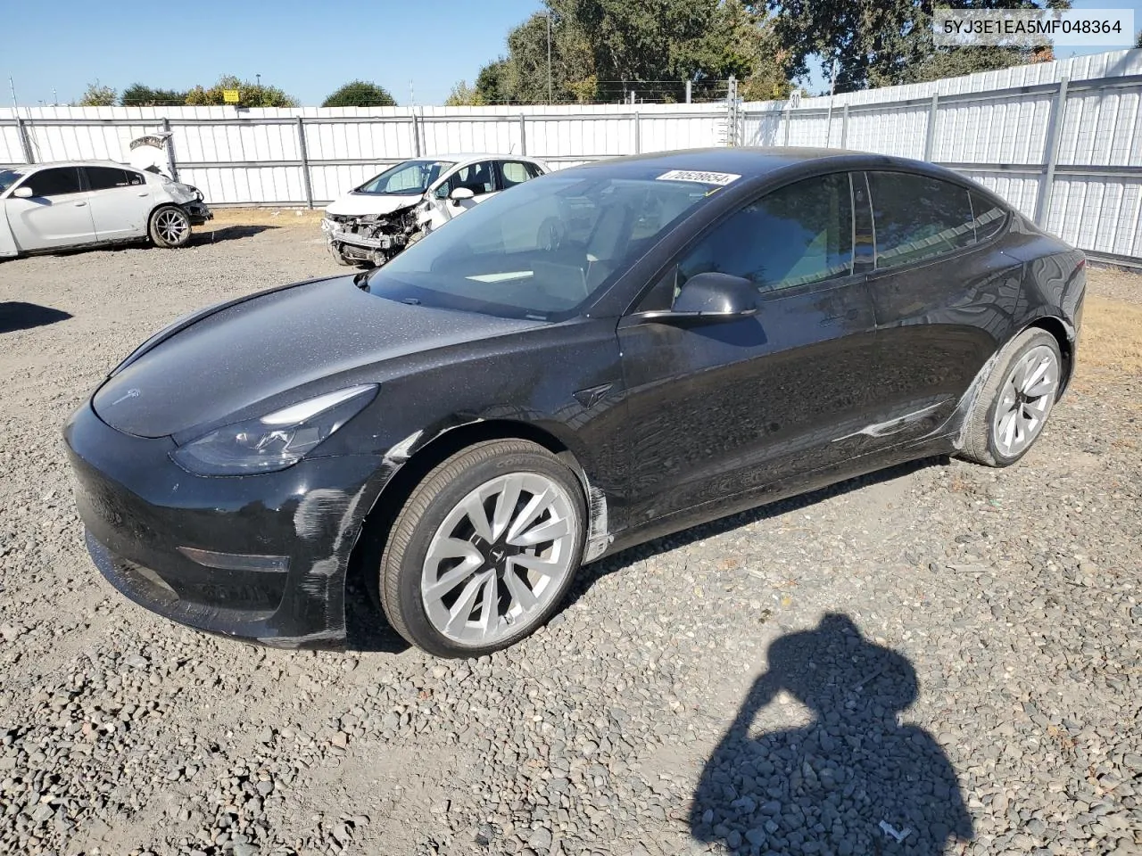 5YJ3E1EA5MF048364 2021 Tesla Model 3