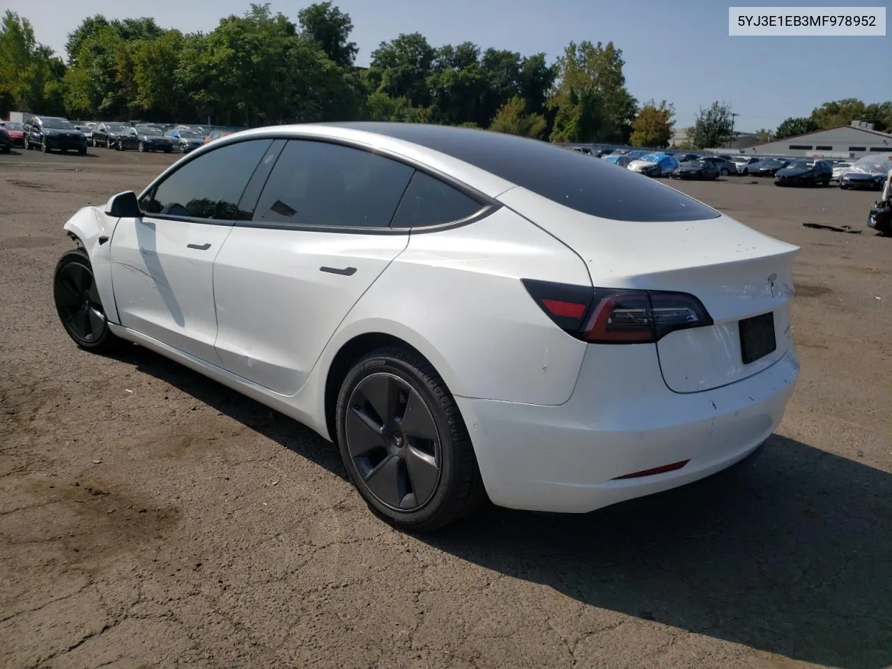 5YJ3E1EB3MF978952 2021 Tesla Model 3