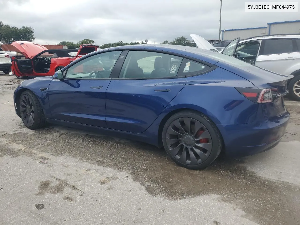 2021 Tesla Model 3 VIN: 5YJ3E1EC1MF044975 Lot: 70776434