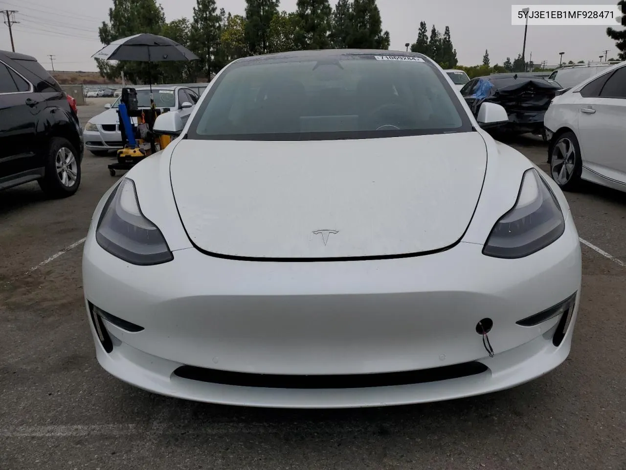 5YJ3E1EB1MF928471 2021 Tesla Model 3