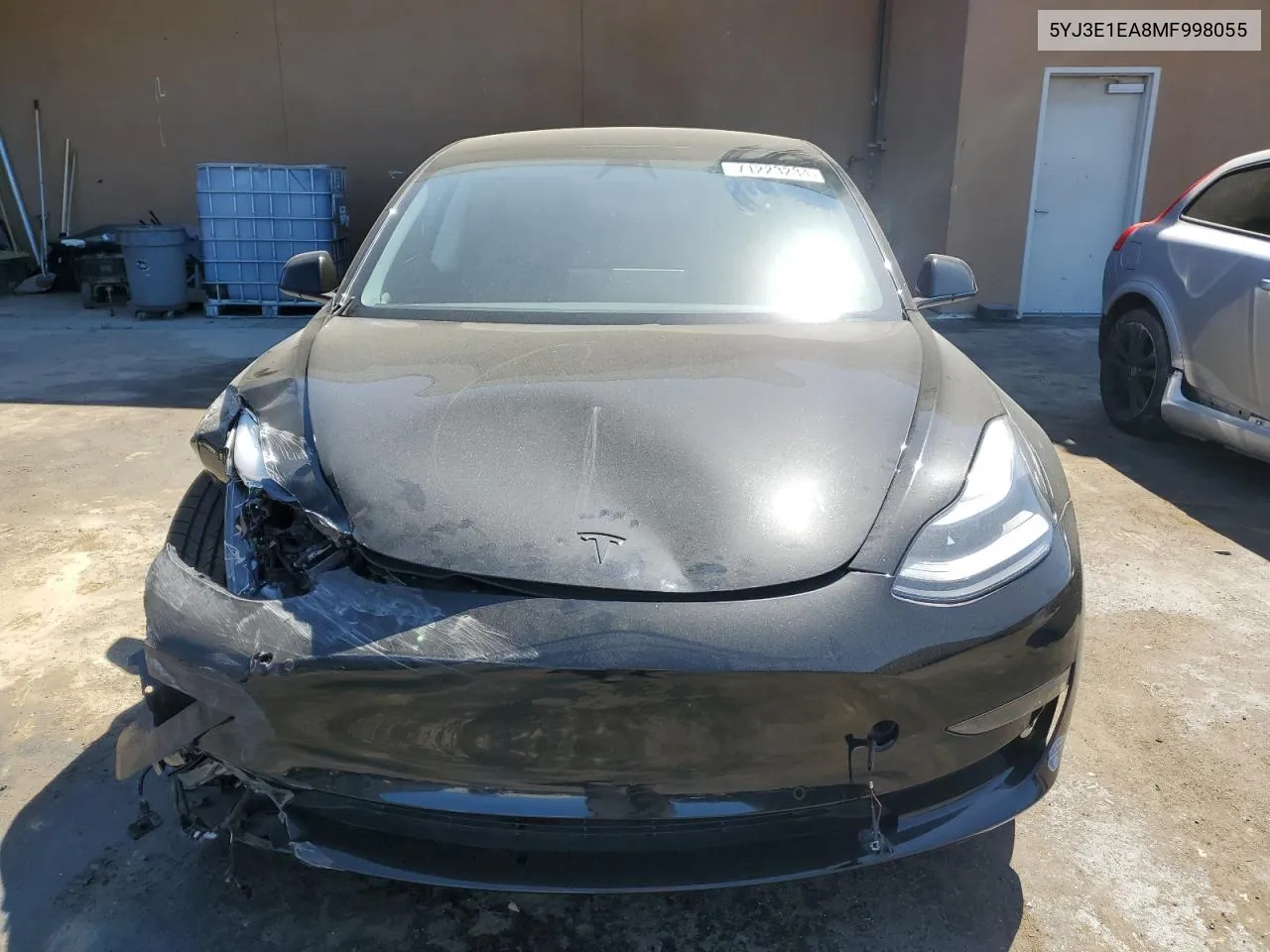 2021 Tesla Model 3 VIN: 5YJ3E1EA8MF998055 Lot: 71223234