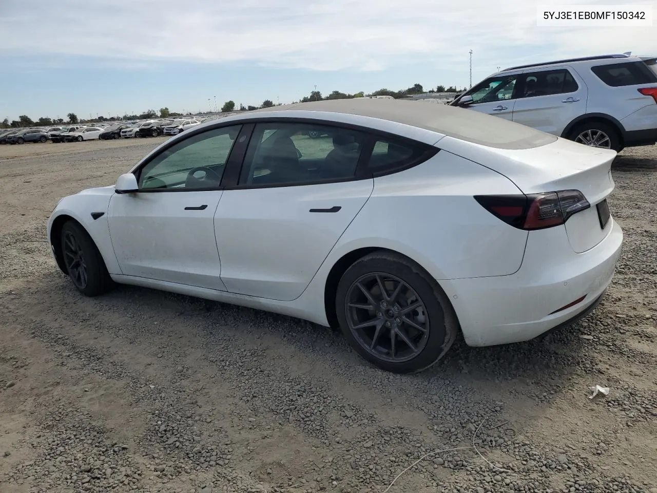 2021 Tesla Model 3 VIN: 5YJ3E1EB0MF150342 Lot: 71470244