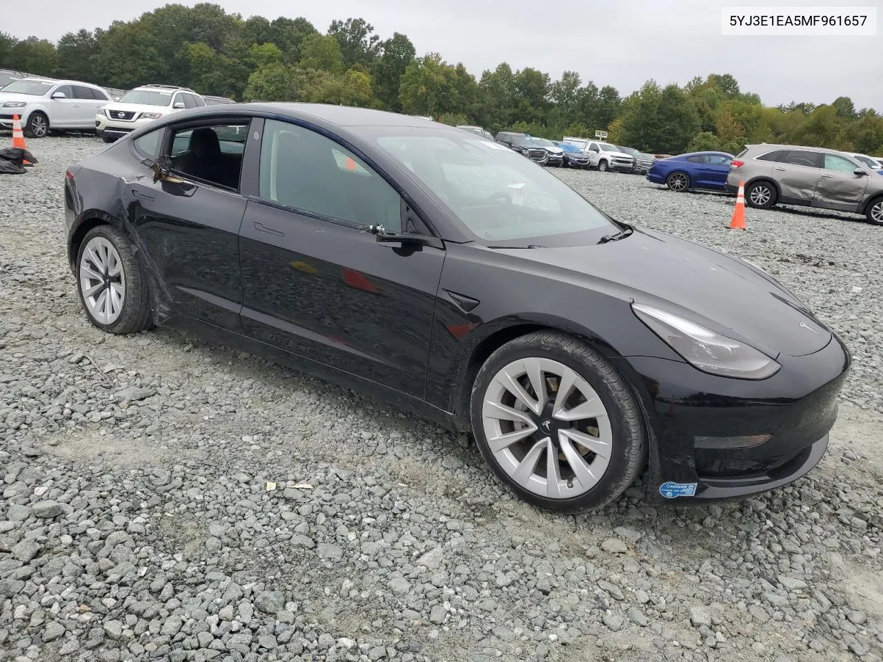 2021 Tesla Model 3 VIN: 5YJ3E1EA5MF961657 Lot: 71583634