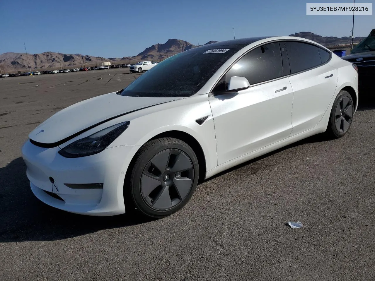 5YJ3E1EB7MF928216 2021 Tesla Model 3