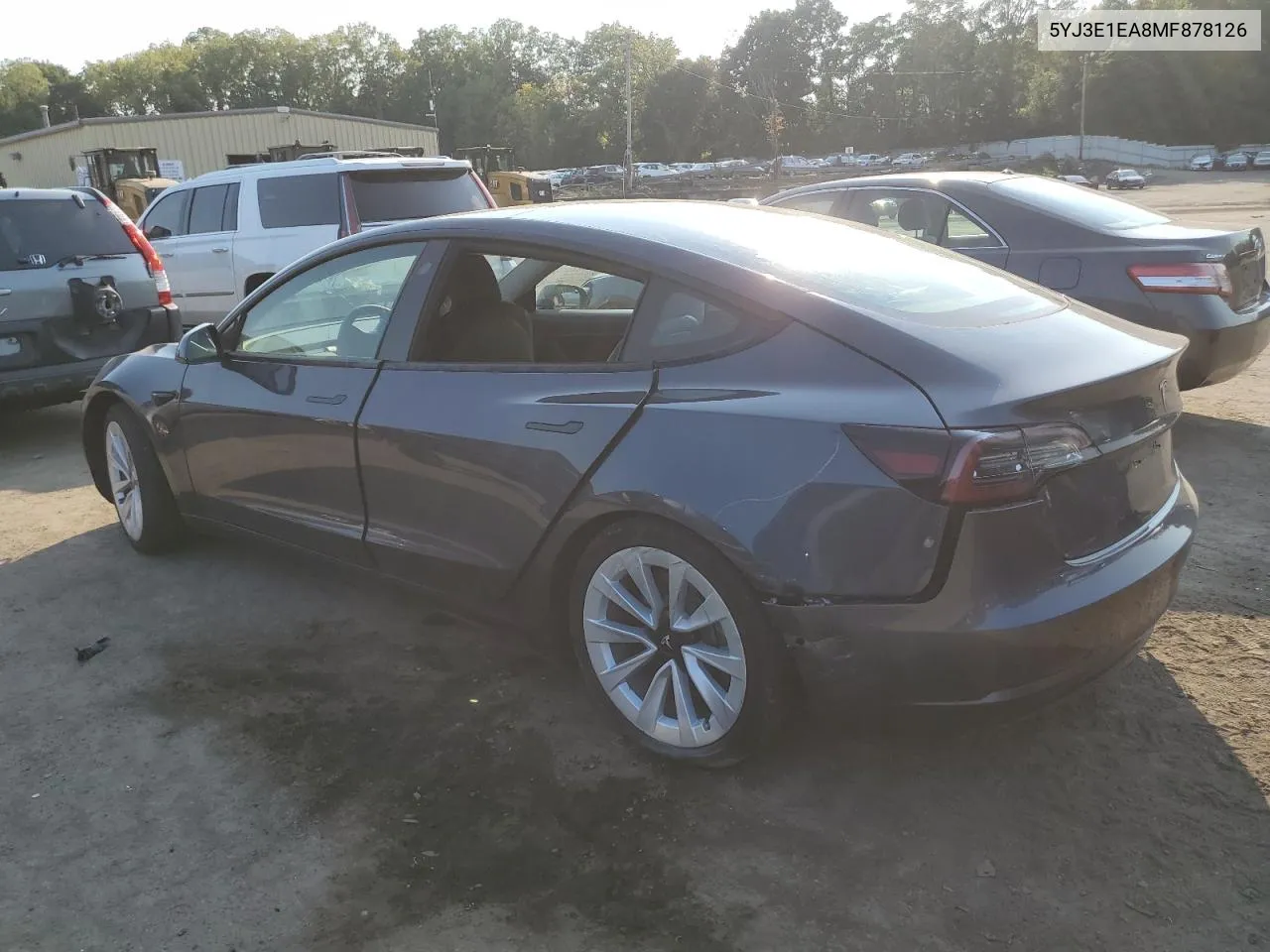 2021 Tesla Model 3 VIN: 5YJ3E1EA8MF878126 Lot: 71624584