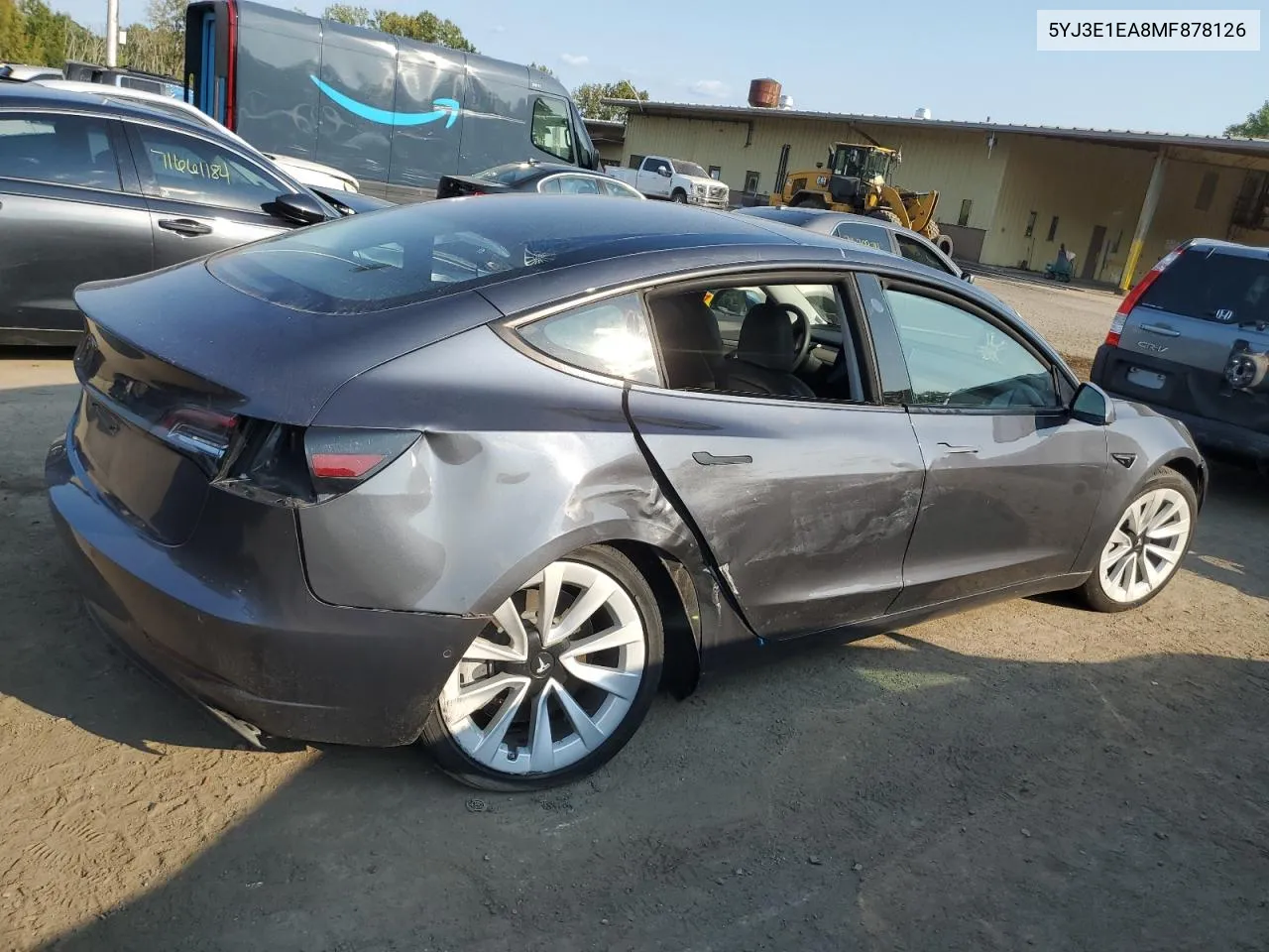 2021 Tesla Model 3 VIN: 5YJ3E1EA8MF878126 Lot: 71624584