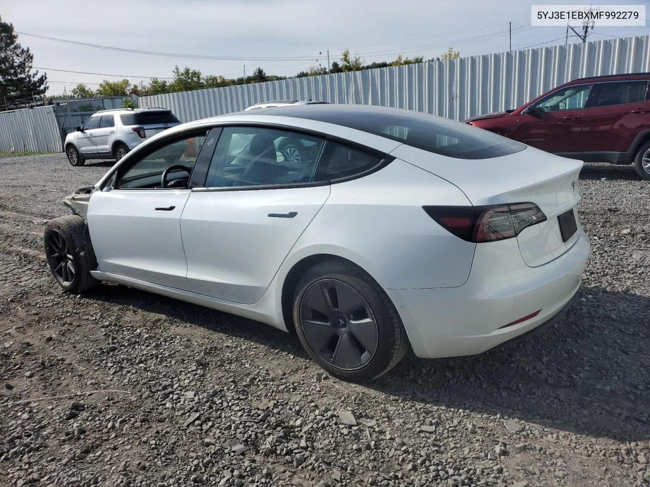 2021 Tesla Model 3 VIN: 5YJ3E1EBXMF992279 Lot: 71683344