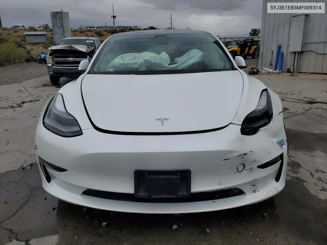 2021 Tesla Model 3 VIN: 5YJ3E1EB3MF009314 Lot: 71684164