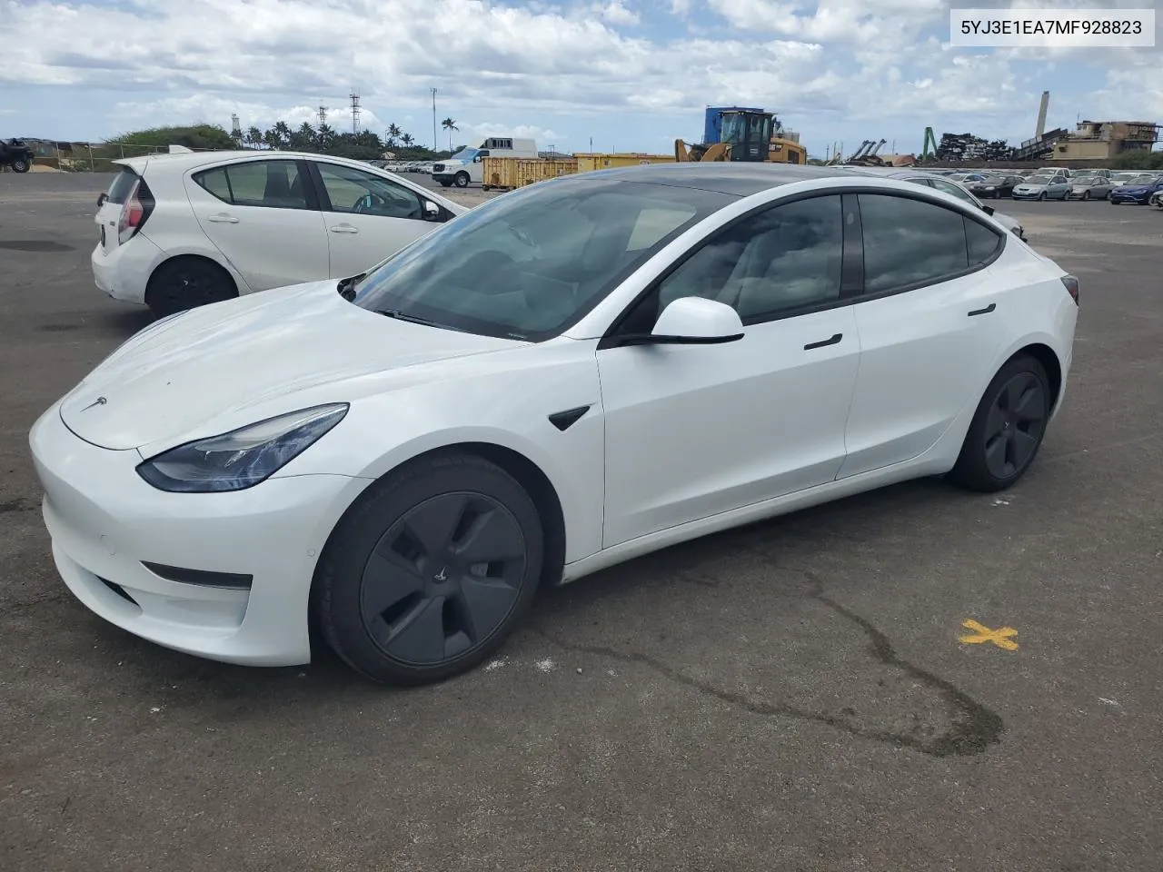 2021 Tesla Model 3 VIN: 5YJ3E1EA7MF928823 Lot: 71814344