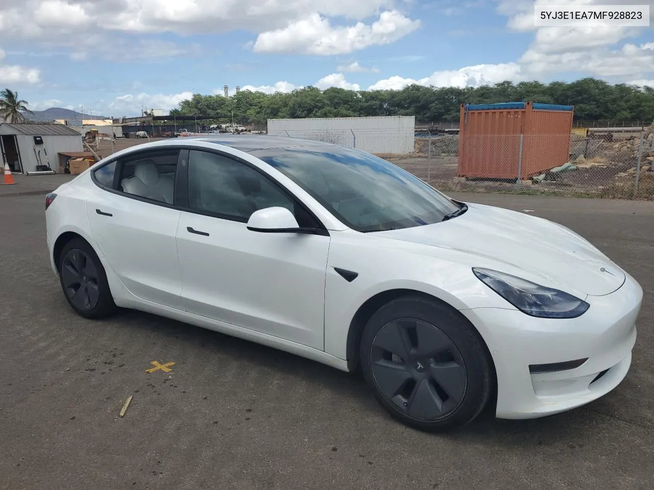 5YJ3E1EA7MF928823 2021 Tesla Model 3