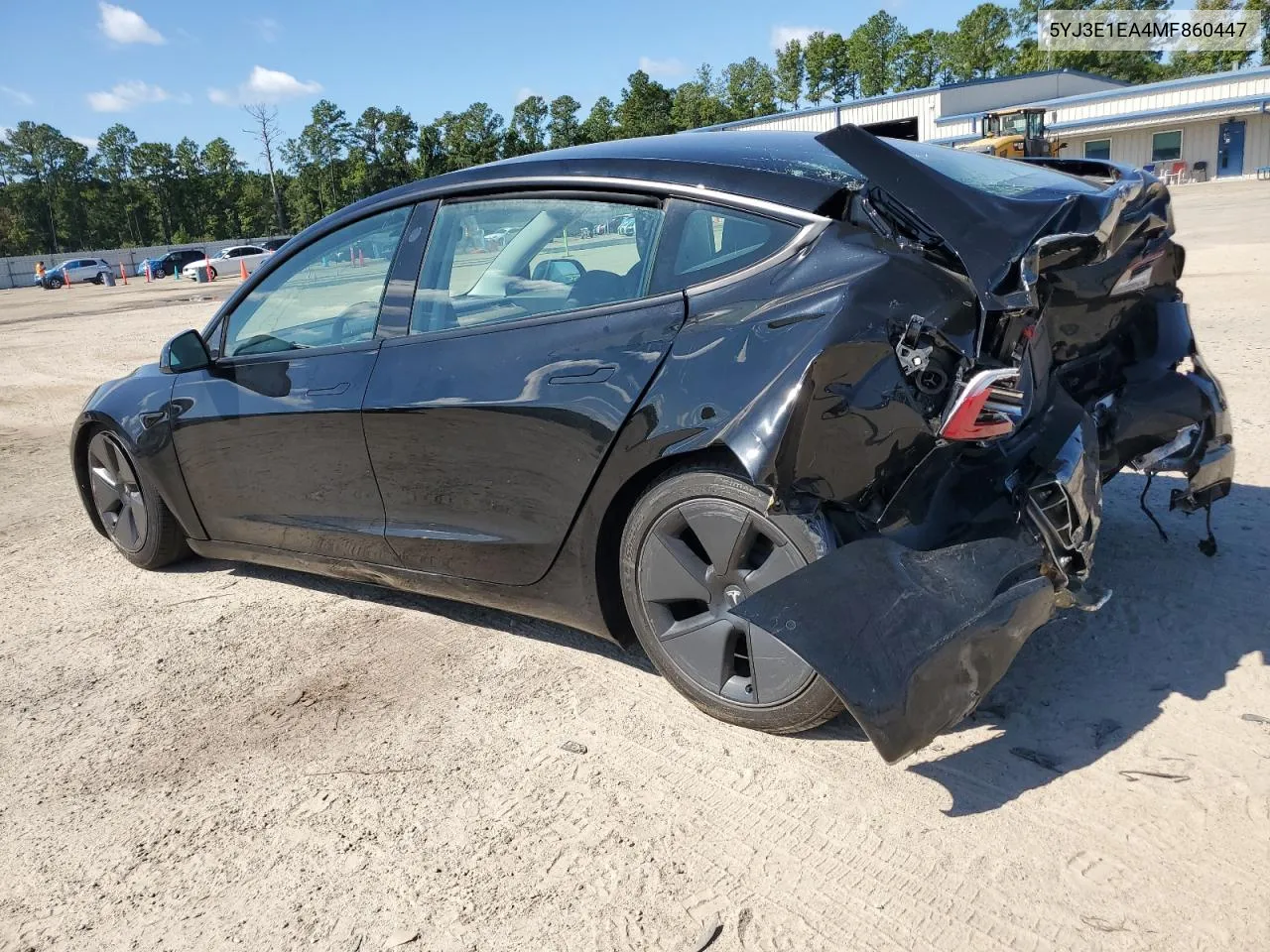 2021 Tesla Model 3 VIN: 5YJ3E1EA4MF860447 Lot: 71858334