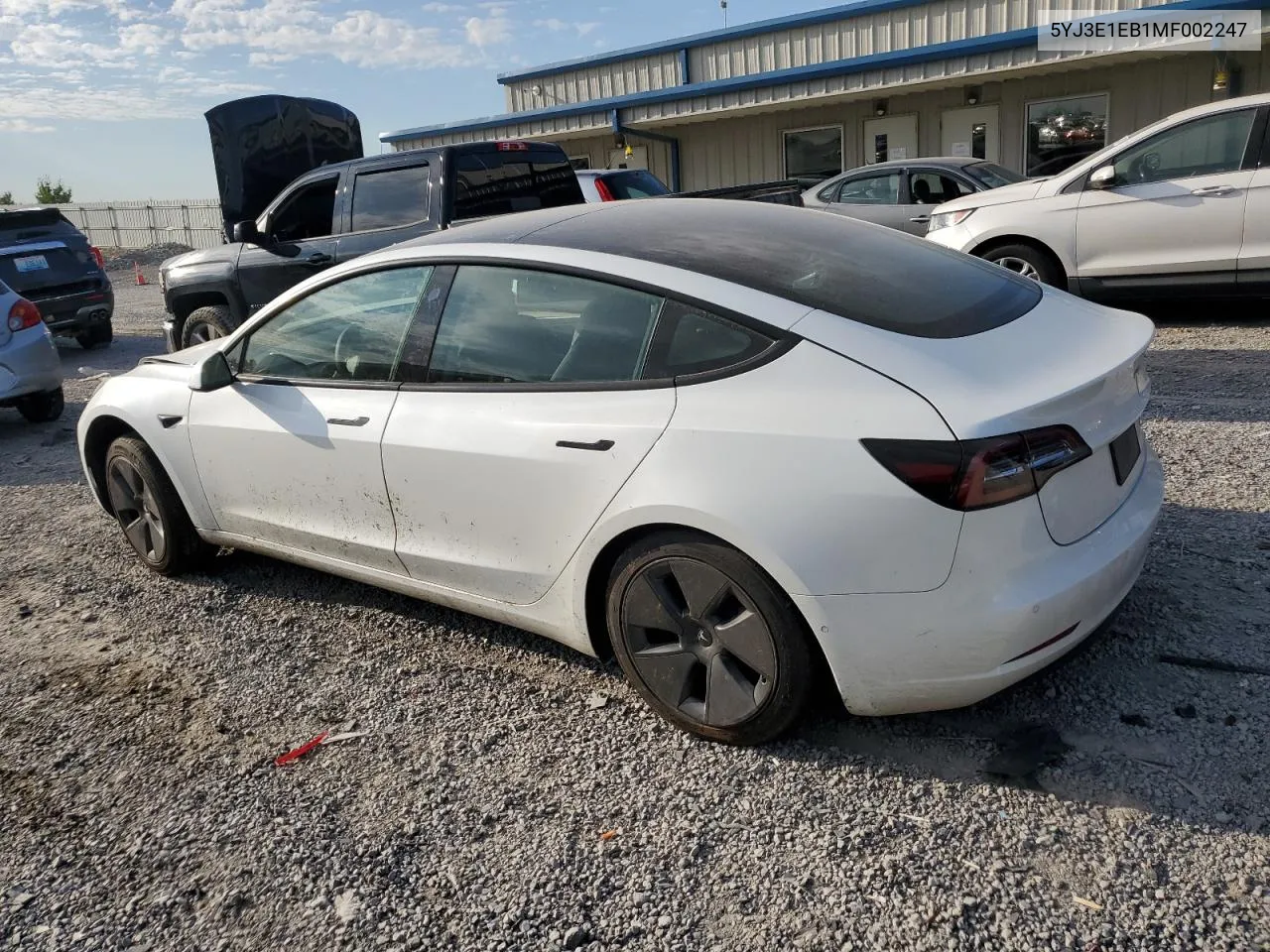 5YJ3E1EB1MF002247 2021 Tesla Model 3