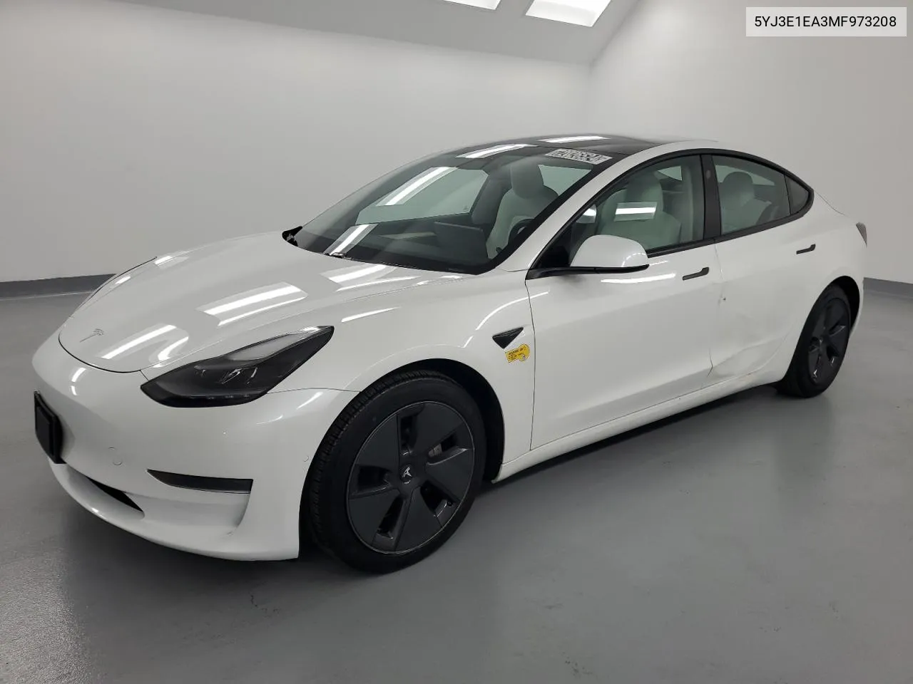 2021 Tesla Model 3 VIN: 5YJ3E1EA3MF973208 Lot: 72026524