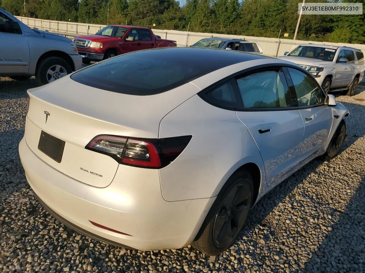 5YJ3E1EB0MF992310 2021 Tesla Model 3