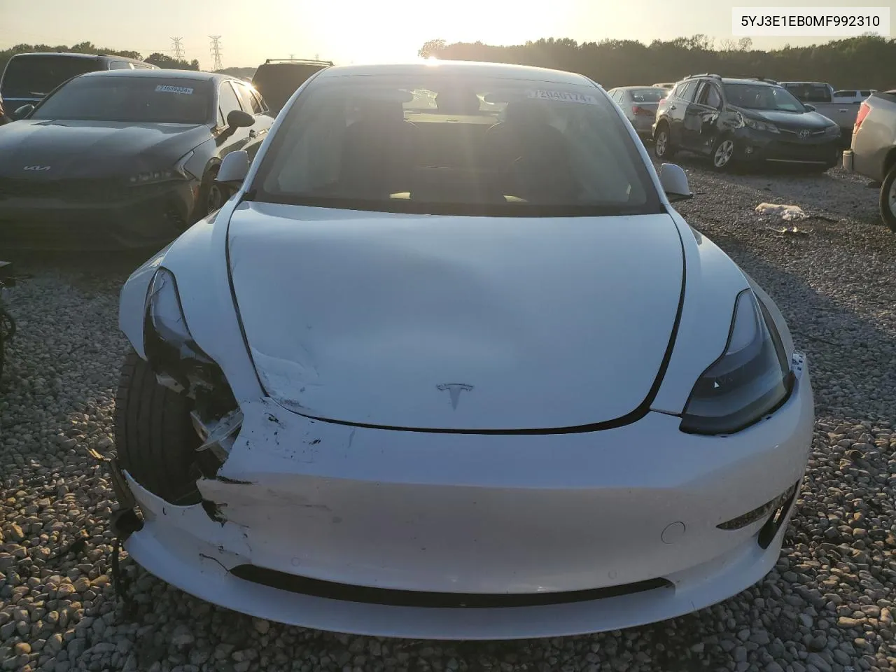 5YJ3E1EB0MF992310 2021 Tesla Model 3