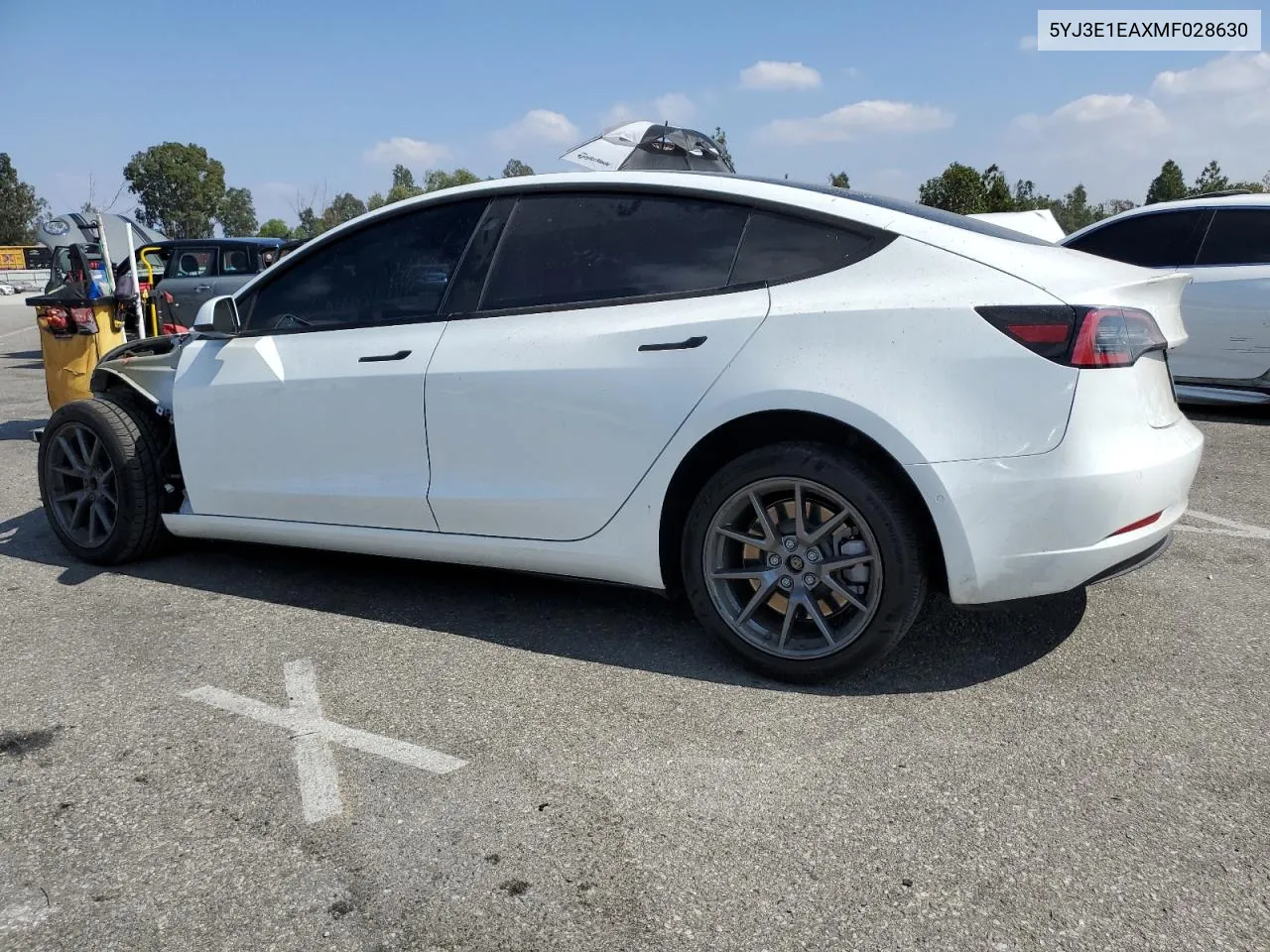 5YJ3E1EAXMF028630 2021 Tesla Model 3