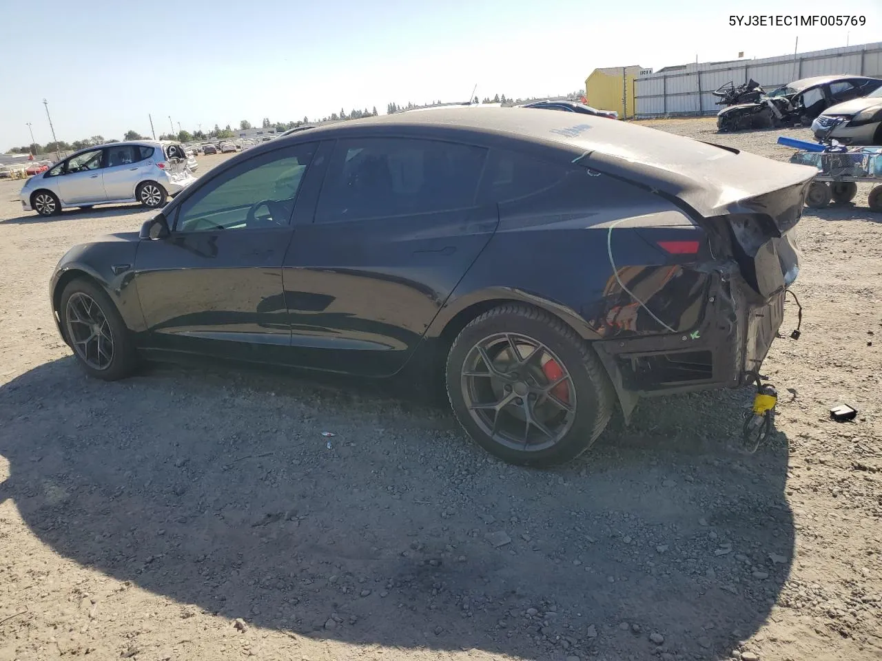 5YJ3E1EC1MF005769 2021 Tesla Model 3