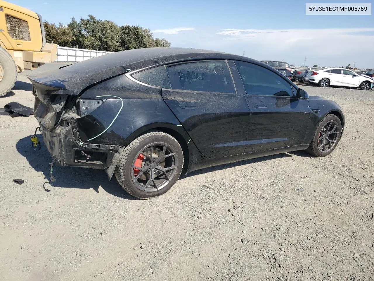 5YJ3E1EC1MF005769 2021 Tesla Model 3