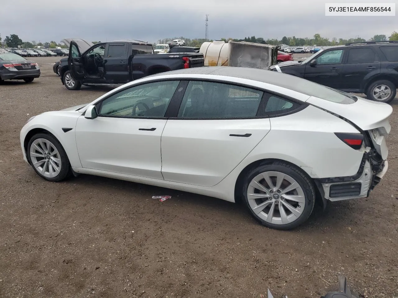 2021 Tesla Model 3 VIN: 5YJ3E1EA4MF856544 Lot: 72256214