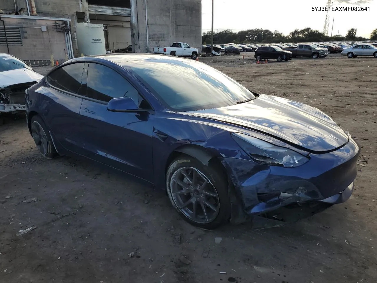 2021 Tesla Model 3 VIN: 5YJ3E1EAXMF082641 Lot: 72359934