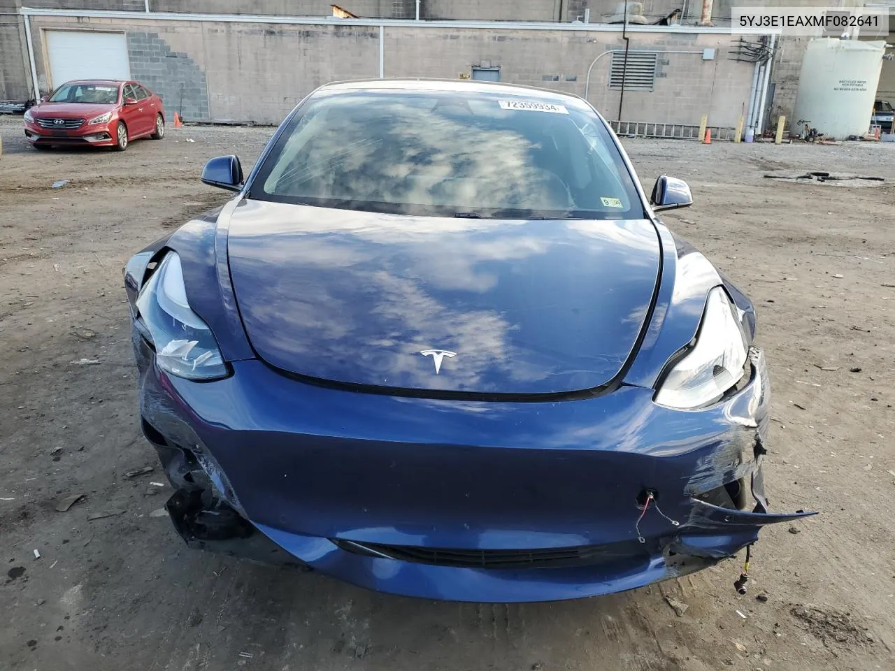 5YJ3E1EAXMF082641 2021 Tesla Model 3