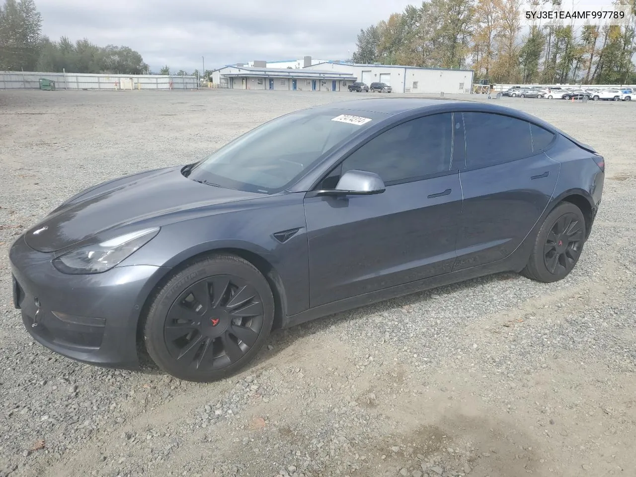 5YJ3E1EA4MF997789 2021 Tesla Model 3