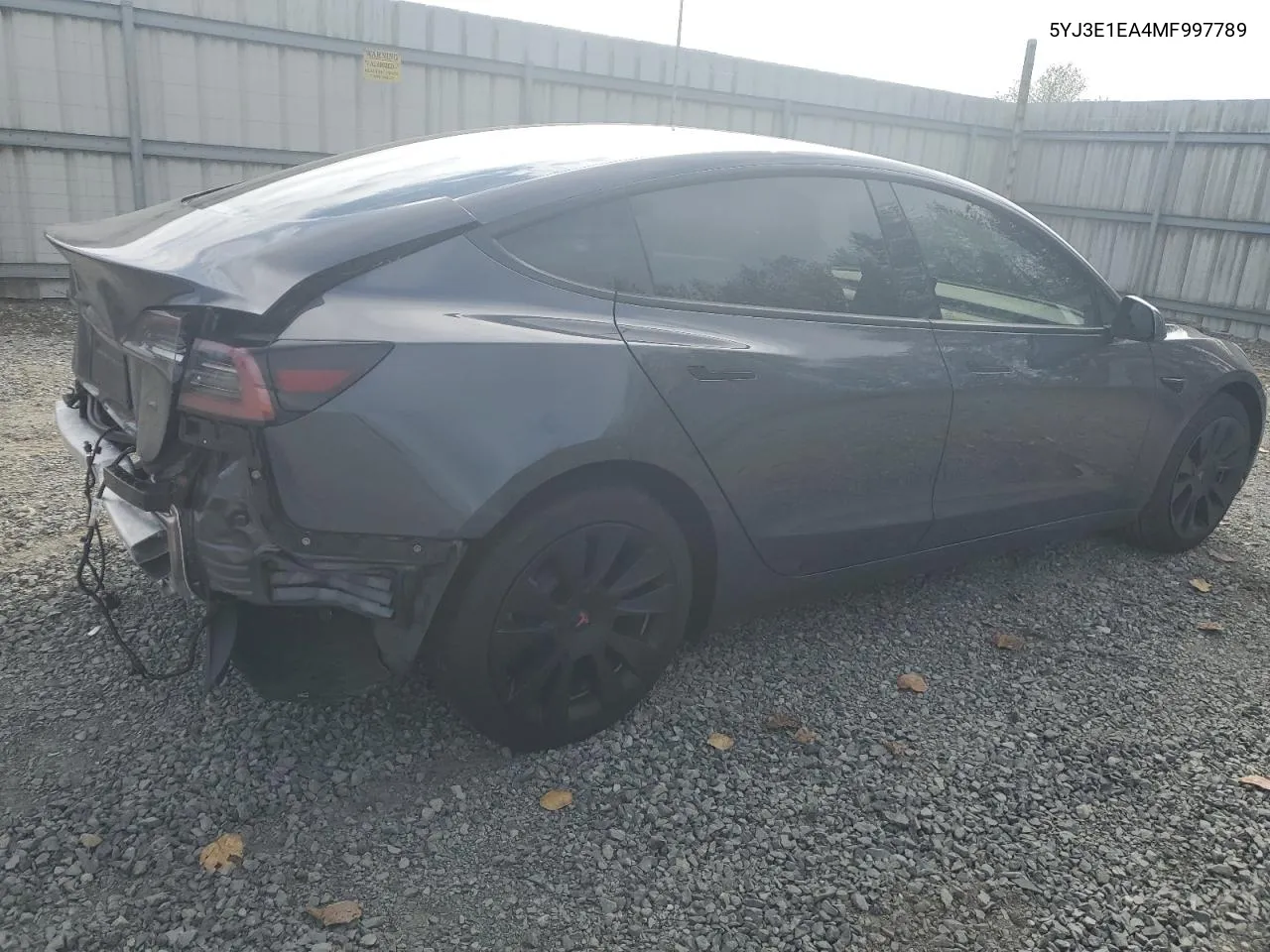 5YJ3E1EA4MF997789 2021 Tesla Model 3