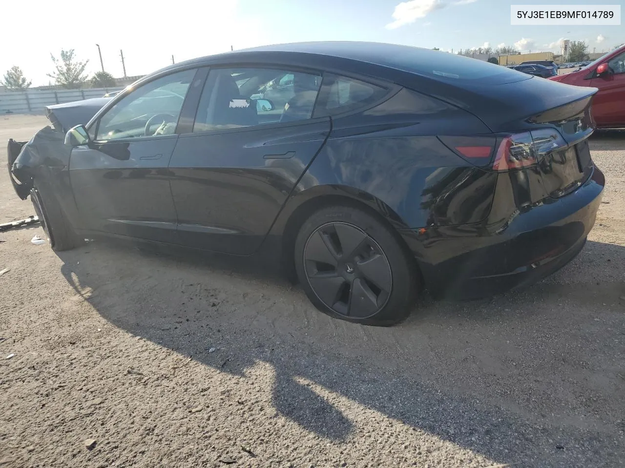 2021 Tesla Model 3 VIN: 5YJ3E1EB9MF014789 Lot: 72582174