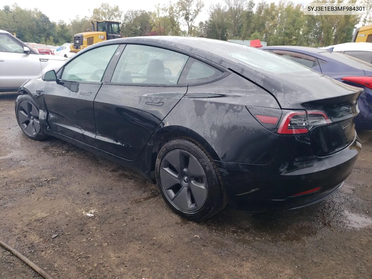 2021 Tesla Model 3 VIN: 5YJ3E1EB3MF984301 Lot: 72604704