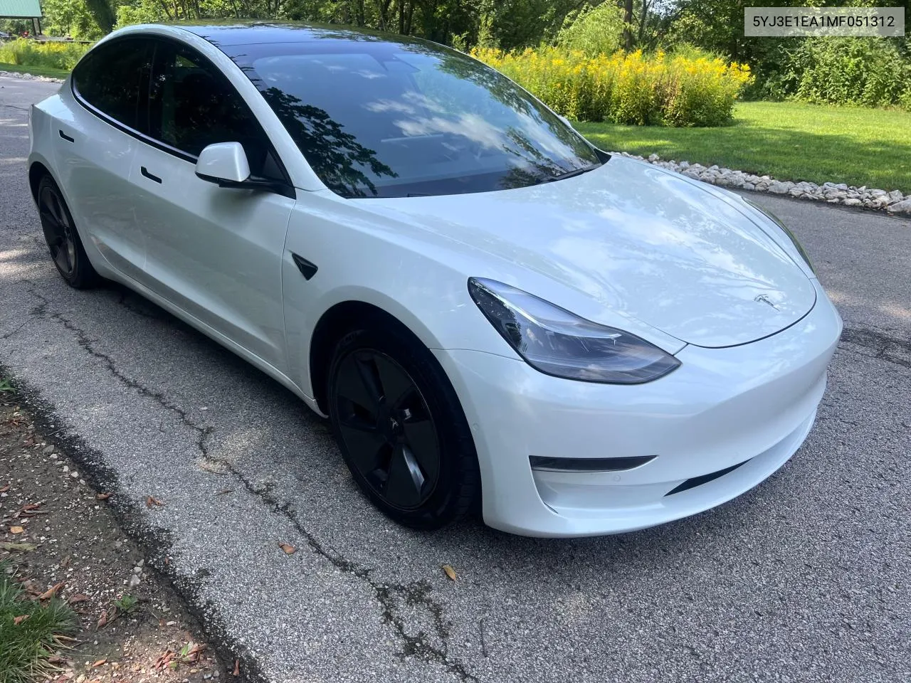 5YJ3E1EA1MF051312 2021 Tesla Model 3