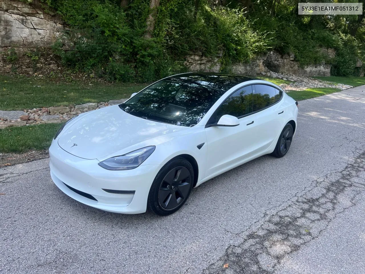 5YJ3E1EA1MF051312 2021 Tesla Model 3