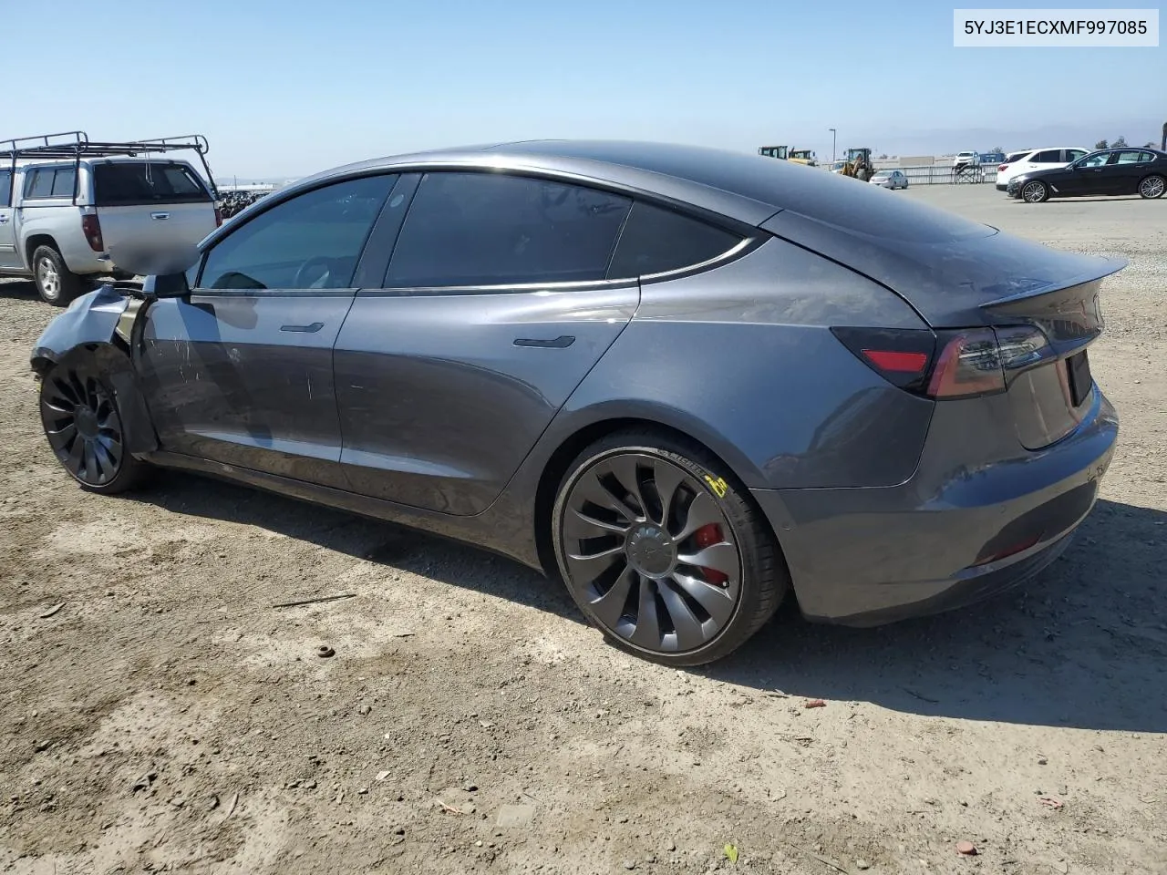 2021 Tesla Model 3 VIN: 5YJ3E1ECXMF997085 Lot: 72960274