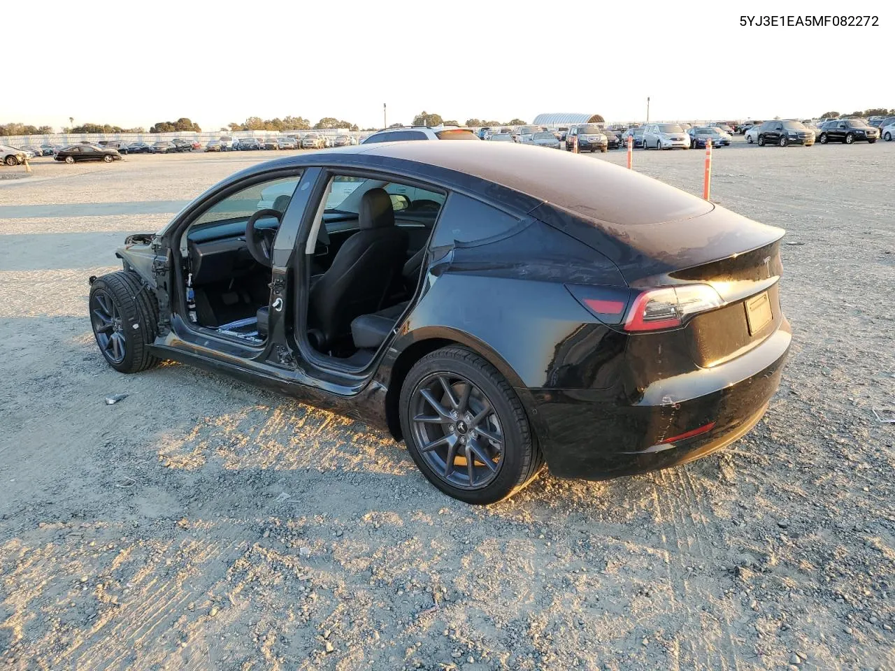 2021 Tesla Model 3 VIN: 5YJ3E1EA5MF082272 Lot: 73042284