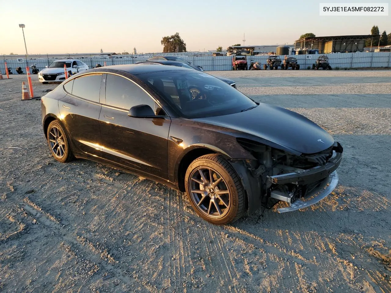 2021 Tesla Model 3 VIN: 5YJ3E1EA5MF082272 Lot: 73042284