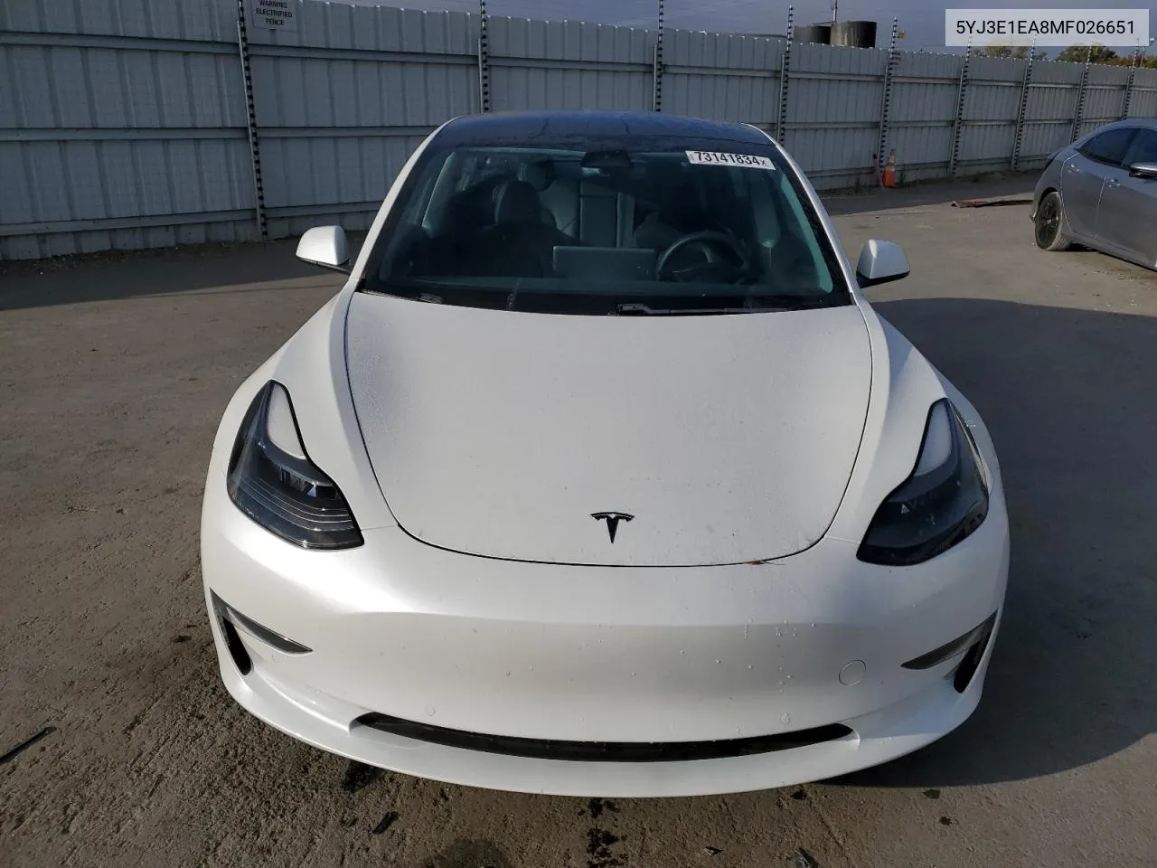 5YJ3E1EA8MF026651 2021 Tesla Model 3