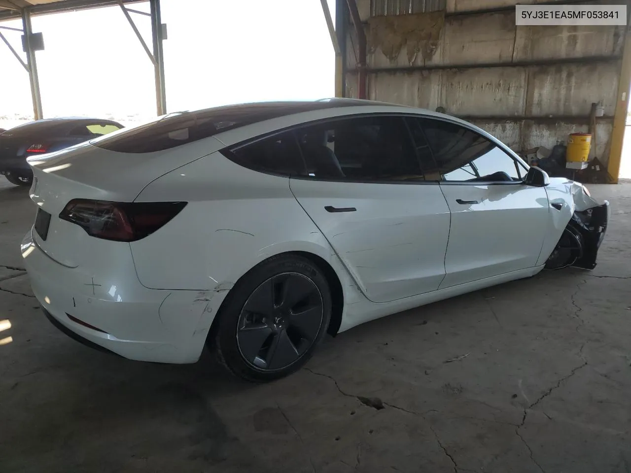 2021 Tesla Model 3 VIN: 5YJ3E1EA5MF053841 Lot: 73394364