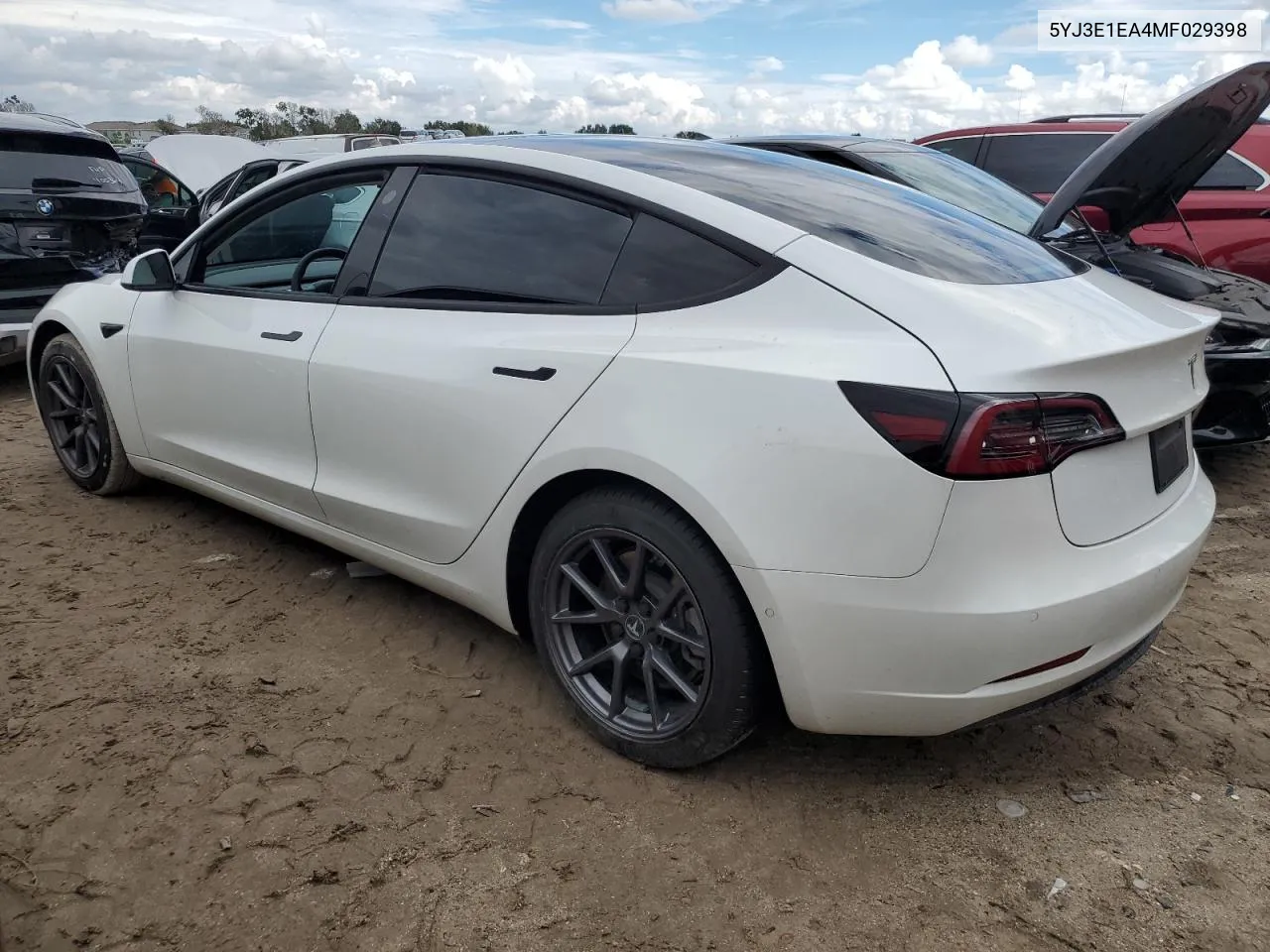 2021 Tesla Model 3 VIN: 5YJ3E1EA4MF029398 Lot: 73831574